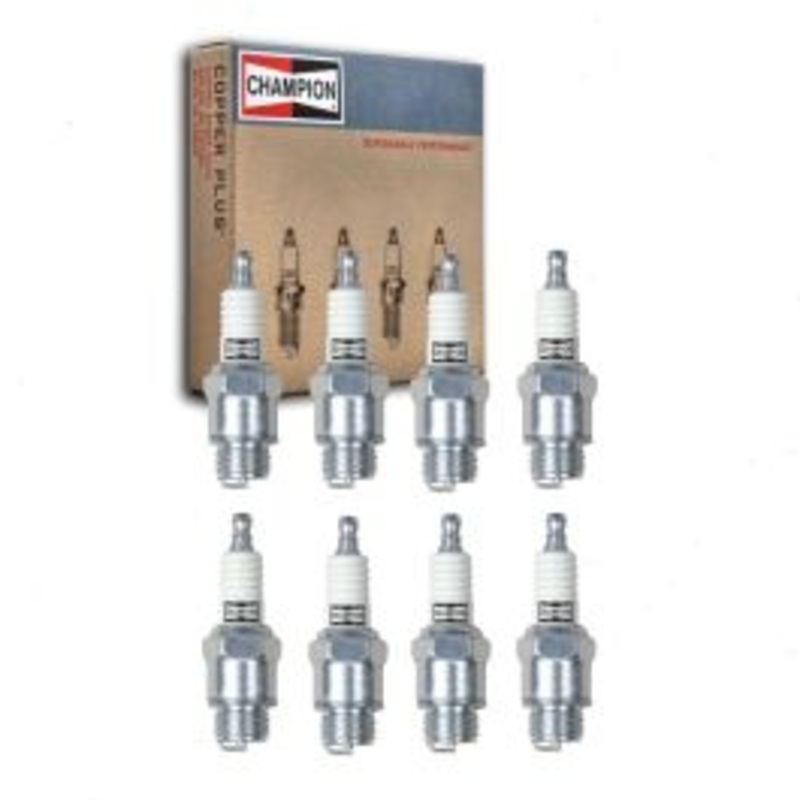8 pc Champion Industrial Spark Plugs for 1933-1937 Ford 3 4 Ton Pickup 2.2L V8