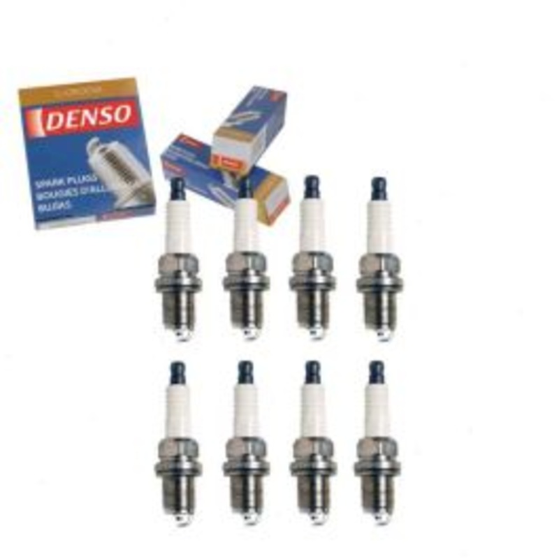 8 pc DENSO Standard U-Groove Spark Plugs for 1999 Dodge Ram 2500 Van 5.2L 5.9L V8
