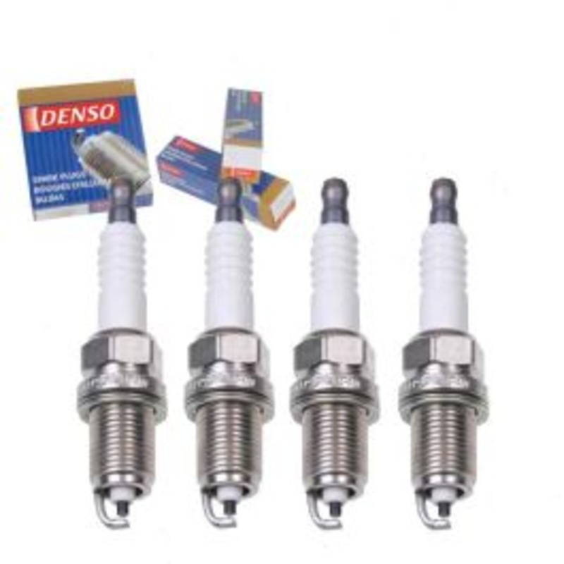 4 pc DENSO Standard Spark Plugs for 1990-1992 Mazda 626 2.2L L4