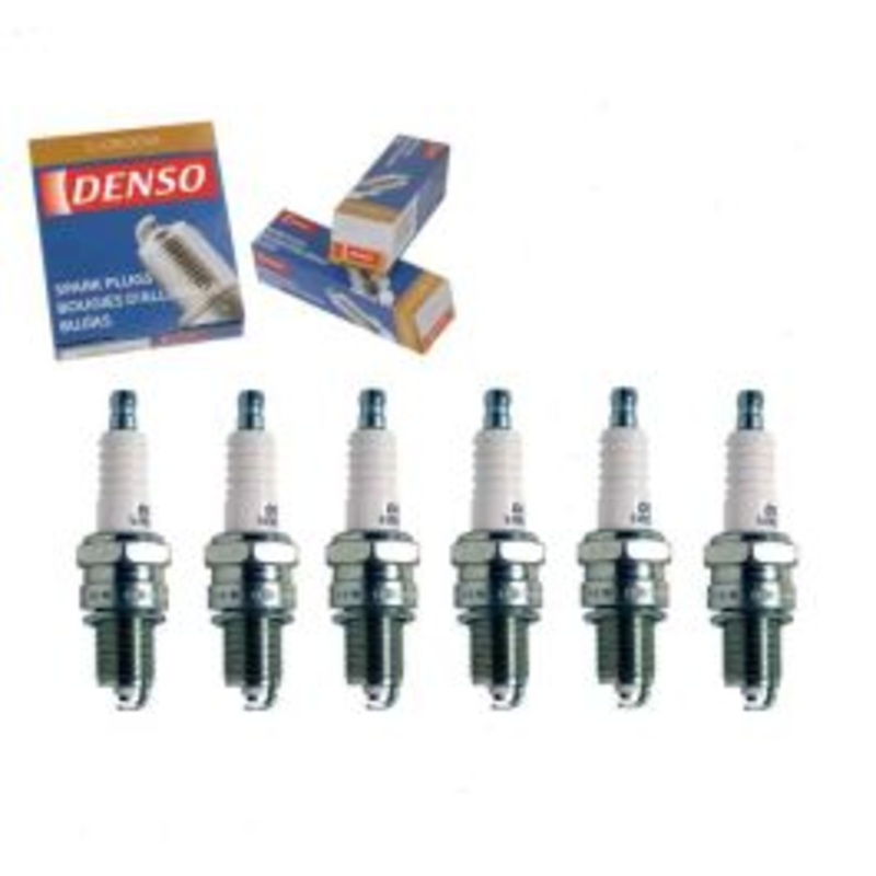 6 pc DENSO Standard U-Groove Spark Plugs for 1961-1969 Chevrolet C30 Pickup 3.8L 4.1L L6
