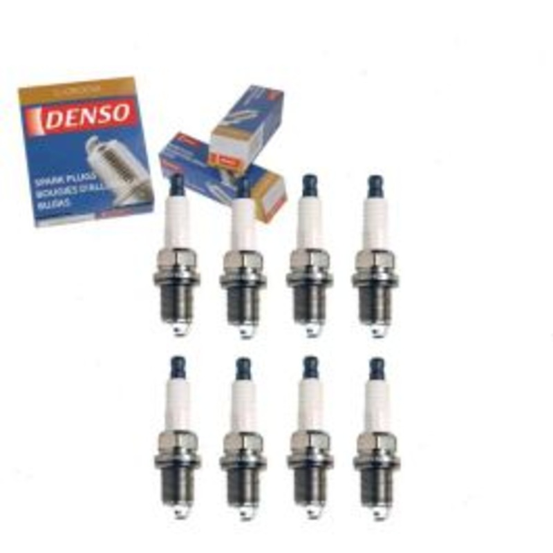 8 pc DENSO Standard U-Groove Spark Plugs for 2000 Rolls-Royce Corniche 6.8L V8