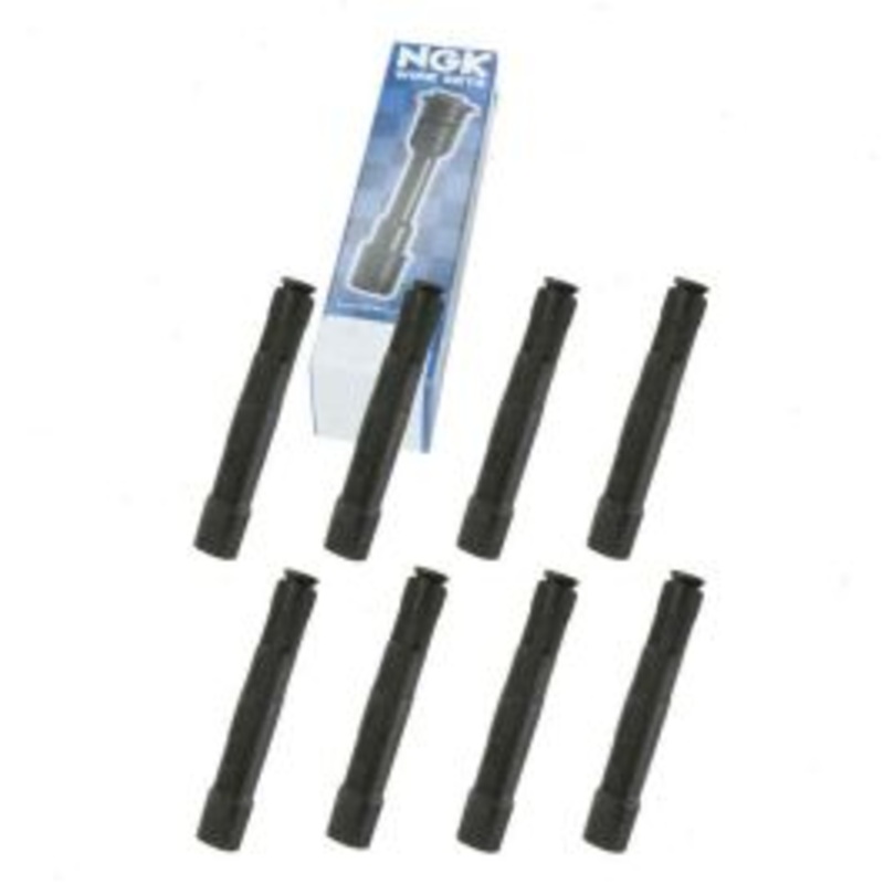 8 pc NGK Ignition Coil Boots for 1997-1999 Audi A8 3.7L V8