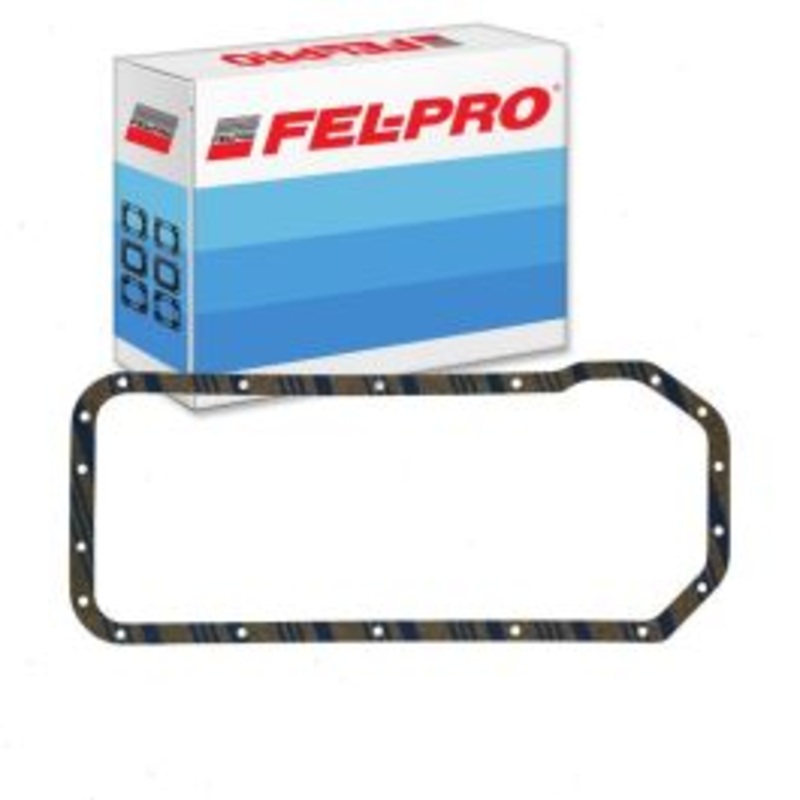Fel-Pro Engine Oil Pan Gasket Set for 1965 International D1200 4.3L 5.0L V8