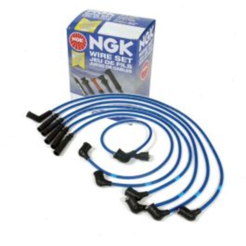 NGK Spark Plug Wire Set for 1977-1981 Nissan 810 2.4L L6