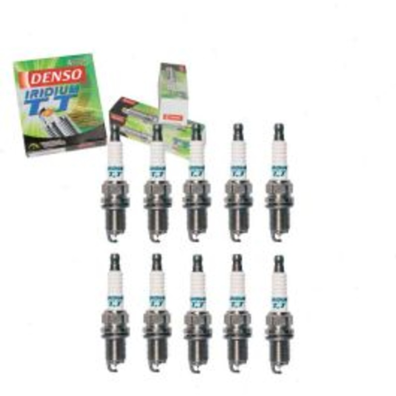 10 pc DENSO Iridium TT Spark Plugs for 2004-2005 Porsche Carrera GT 5.7L V10