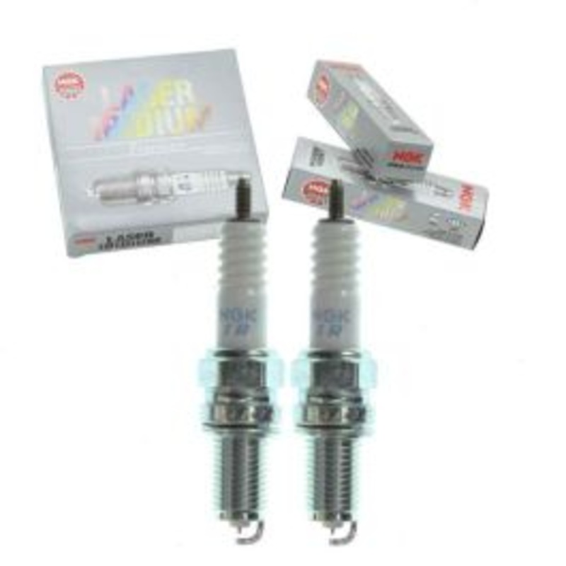 2 pc NGK Laser Iridium 4742 KR8DI Spark Plugs