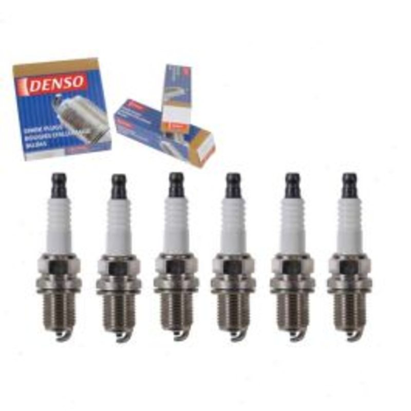 6 pc DENSO Standard Spark Plugs for 1998-1999 Isuzu Rodeo 3.2L V6
