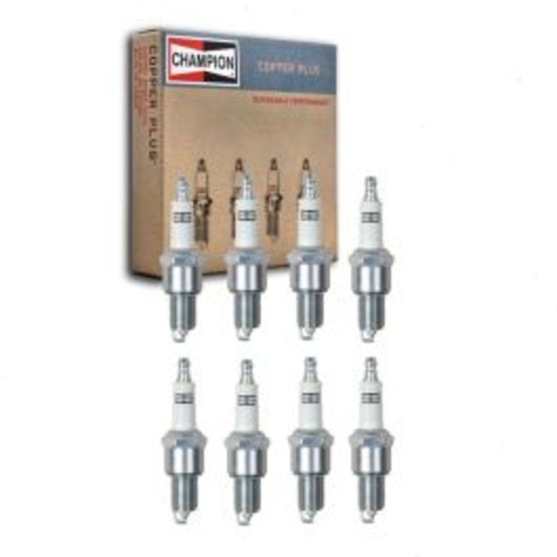 8 pc Champion Copper Plus Spark Plugs for 1958-1969 Chevrolet Biscayne 5.7L 6.5L 7.0L V8