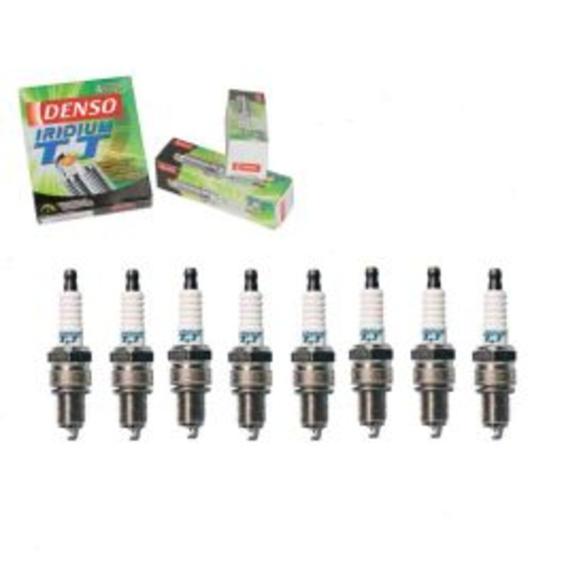 8 pc DENSO Iridium TT Spark Plugs for 1971-1974 Dodge B100 Van 5.2L 5.9L V8
