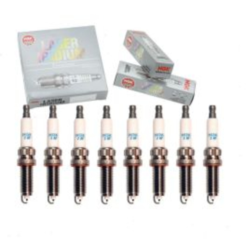 8 pc NGK Laser Iridium Spark Plugs for 2013-2015 BMW Alpina B7L 4.4L V8