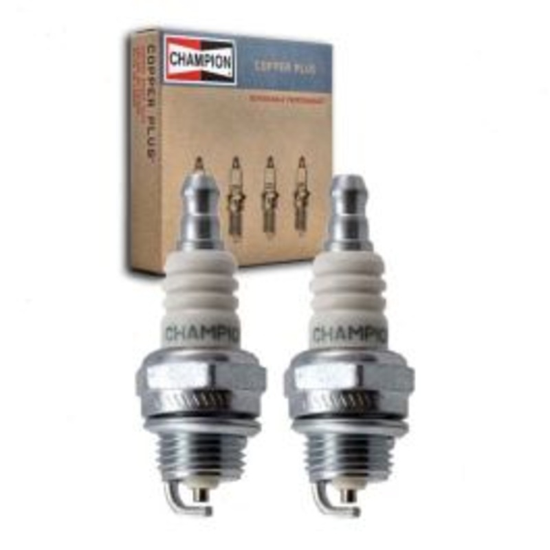 2 pc Champion Copper Plus 853 CJ7Y Spark Plugs