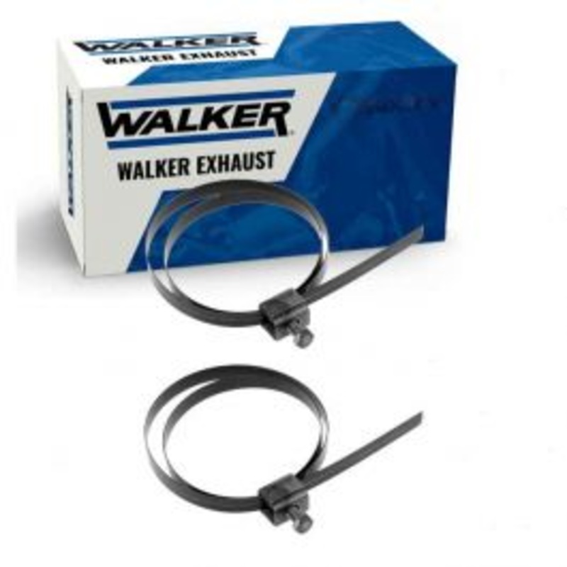 2 pc Walker Exhaust Muffler Straps for 1974-1995 Ford F-250 4.9L 5.0L 5.8L 6.4L 6.6L 6.9L 7.5L L6 V8