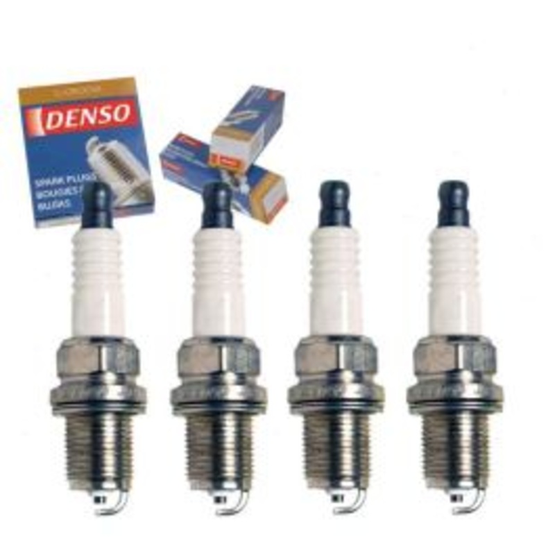 4 pc DENSO Standard U-Groove Spark Plugs for 1992-1994 Dodge Colt 1.8L L4