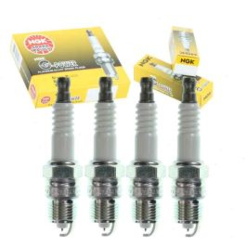 4 pc NGK G-Power Spark Plugs for 1984-1985 Pontiac J2000 Sunbird 2.0L L4