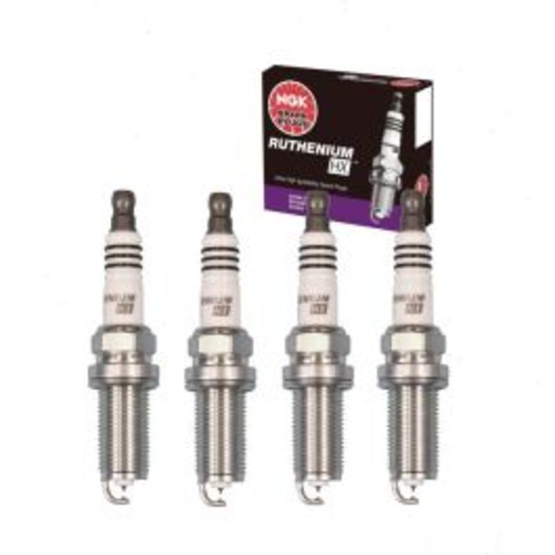 4 pc NGK Ruthenium HX Spark Plugs for 2005-2006 Nissan X-Trail 2.5L L4