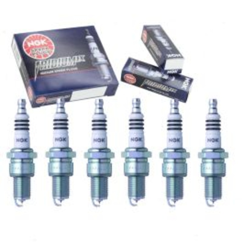 6 pc NGK Iridium IX Spark Plugs for 1963-1971 Dodge Polara 2.8L 3.7L L6