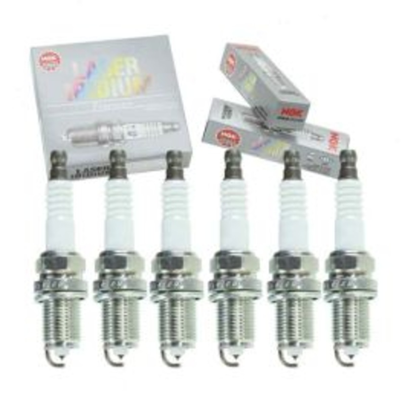 6 pc NGK Laser Iridium Spark Plugs for 2001-2006 Toyota Sienna 3.0L 3.3L V6