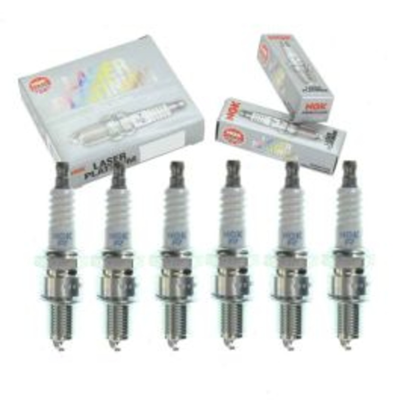 6 pc NGK Laser Platinum Spark Plugs for 1988-2000 Dodge Grand Caravan 3.0L V6
