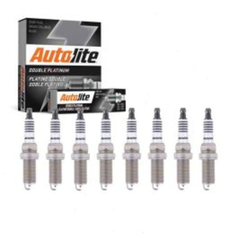 8 pc Autolite Double Platinum Spark Plug for 2007-2019 Toyota Tundra 4.6L