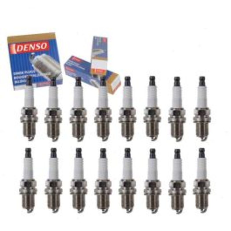 16 pc DENSO Standard Spark Plugs for 2001-2002 Mercedes-Benz S55 AMG 5.5L V8