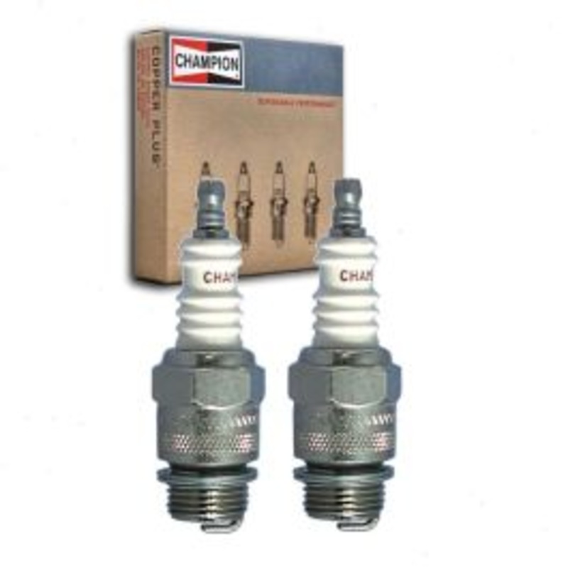 2 pc Champion Industrial 555 UD16 Spark Plugs