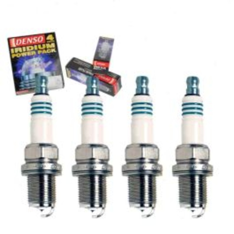 4 pc DENSO Iridium Power Spark Plugs for 1988-1990 Honda Prelude 2.0L L4