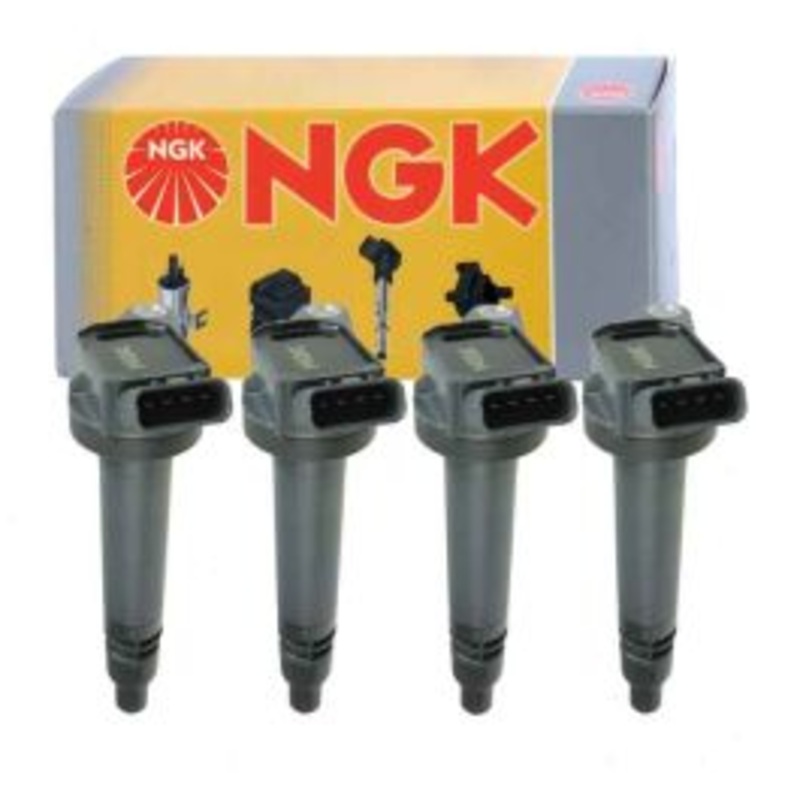 4 pc NGK Ignition Coils for 2010-2017 Toyota Camry 2.5L L4
