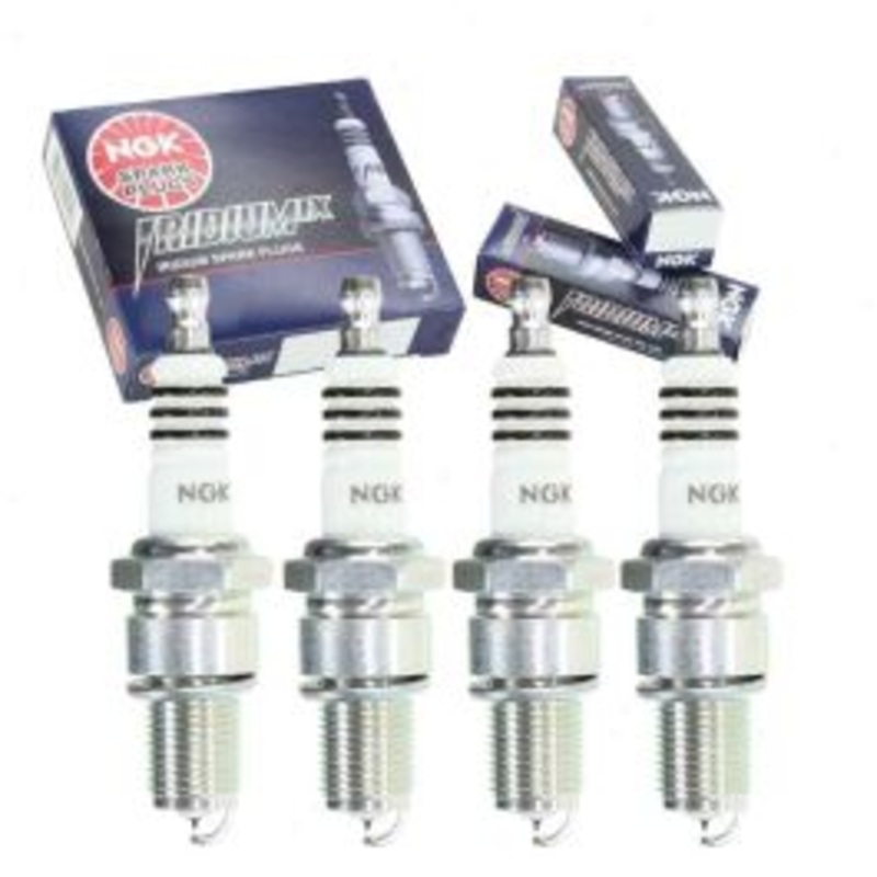 4 pc NGK Iridium IX Spark Plugs for 1967 Saab Monte Carlo 1.5L V4
