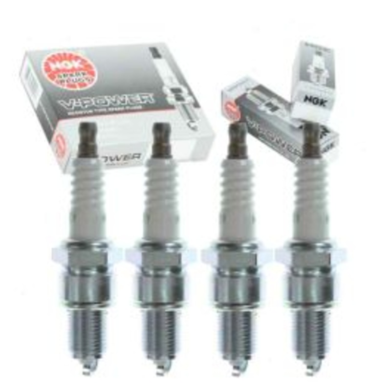 4 pc NGK V-Power Spark Plugs for 1980-1988 Toyota Corolla 1.6L 1.8L L4