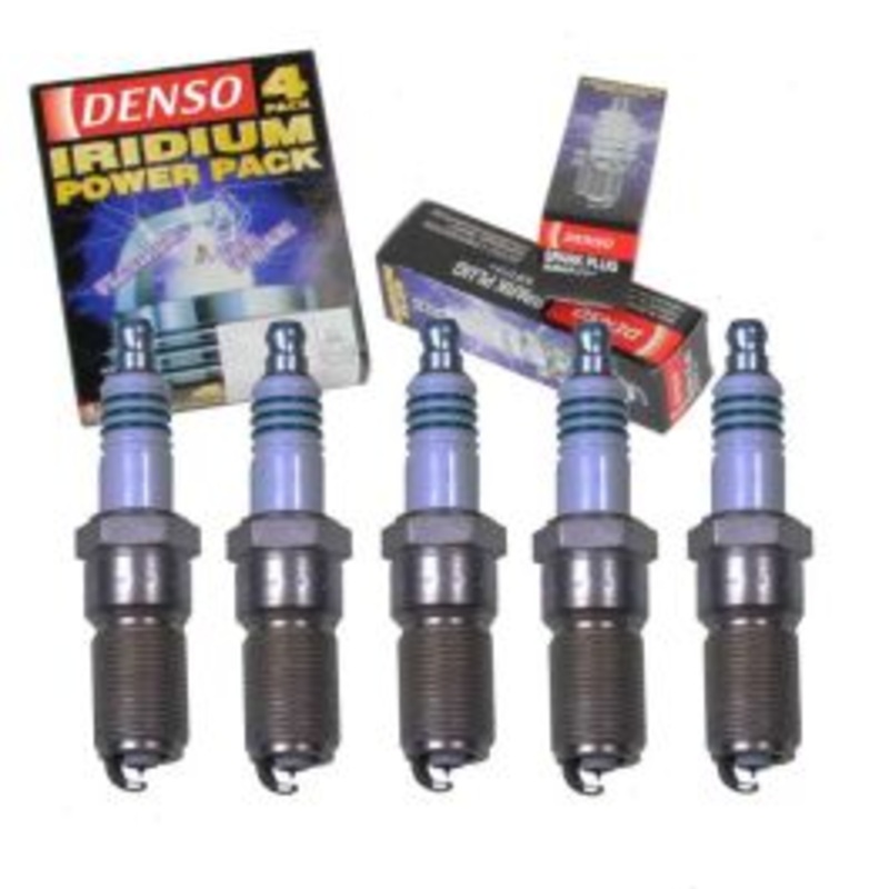5 pc DENSO Iridium Power Spark Plugs for 2006-2010 Hummer H3