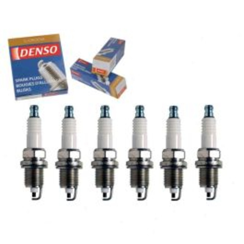 6 pc DENSO Standard U-Groove Spark Plugs for 1981-1983 American Motors Spirit 4.2L L6