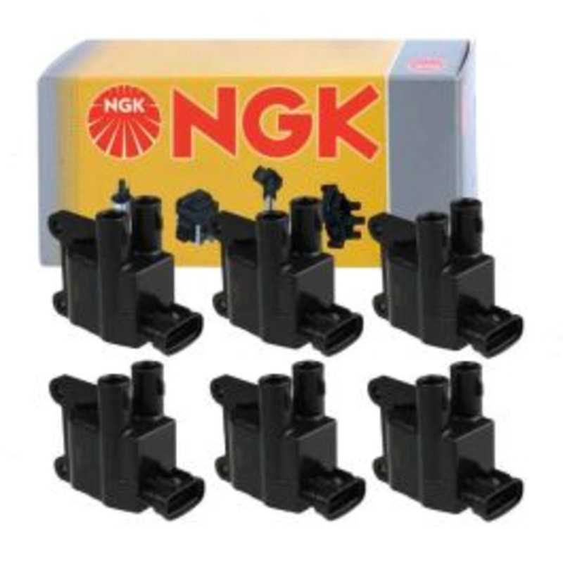 6 pc NGK 48839 U3018 Ignition Coils