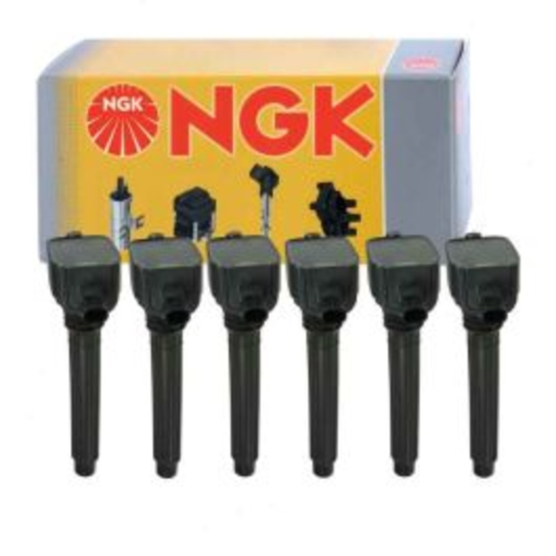 6 pc NGK Ignition Coils for 2011-2014 Dodge Avenger 3.6L V6