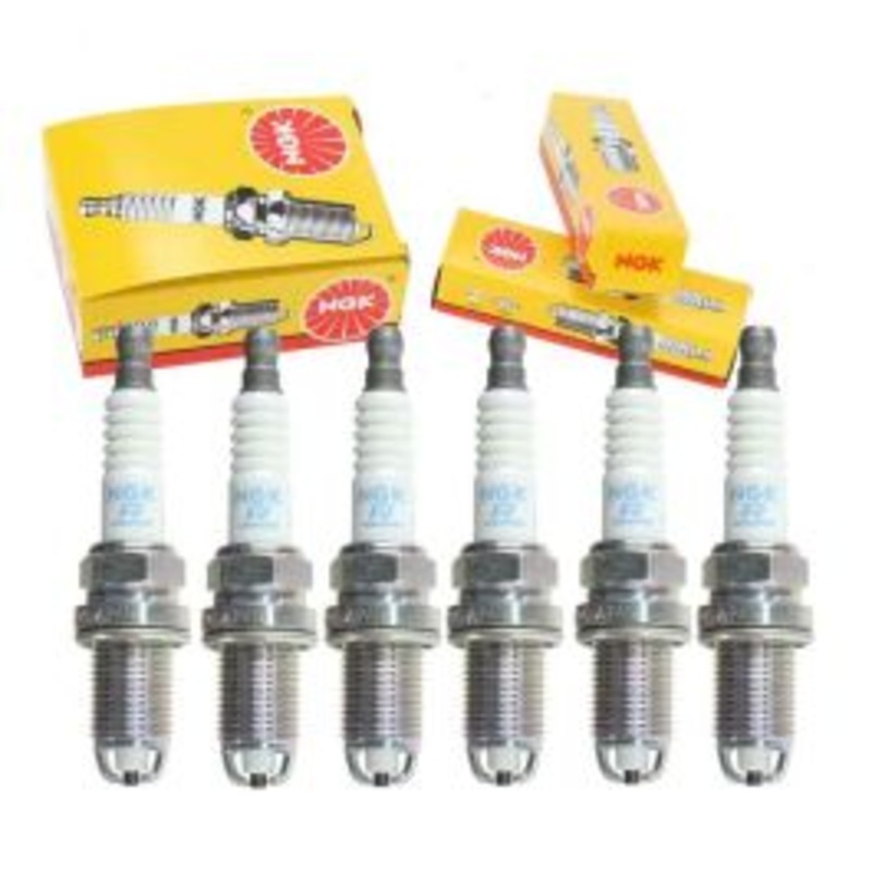 6 pc NGK Standard Spark Plugs for 1995-1997 Saab 9000 3.0L V6