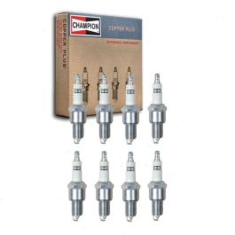 8 pc Champion Copper Plus Spark Plugs for 1955-1957 Nash Ambassador Super 5.2L 5.4L 5.8L V8
