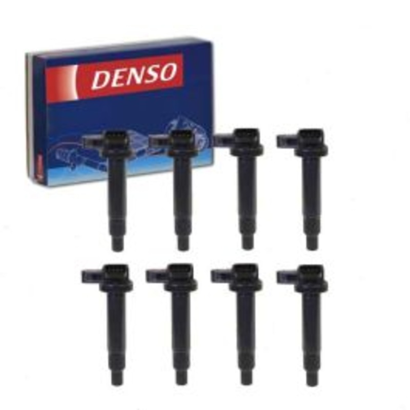 8 pc DENSO Direct Ignition Coils for 2000-2009 Toyota Tundra 4.7L V8