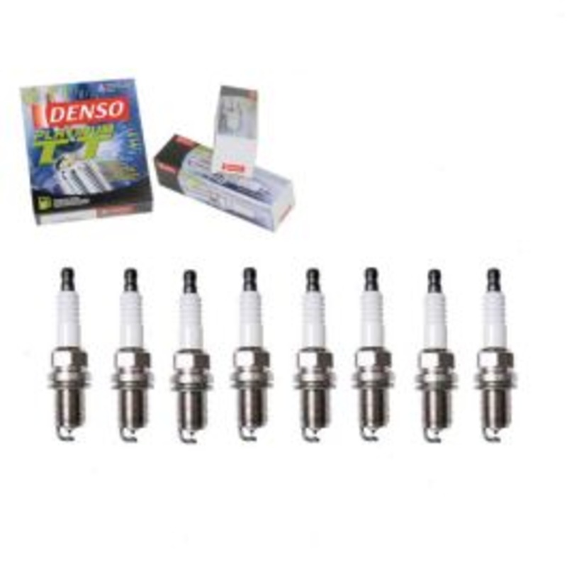 8 pc DENSO Platinum TT Spark Plugs for 2004-2009 Jaguar Vanden Plas 4.2L V8