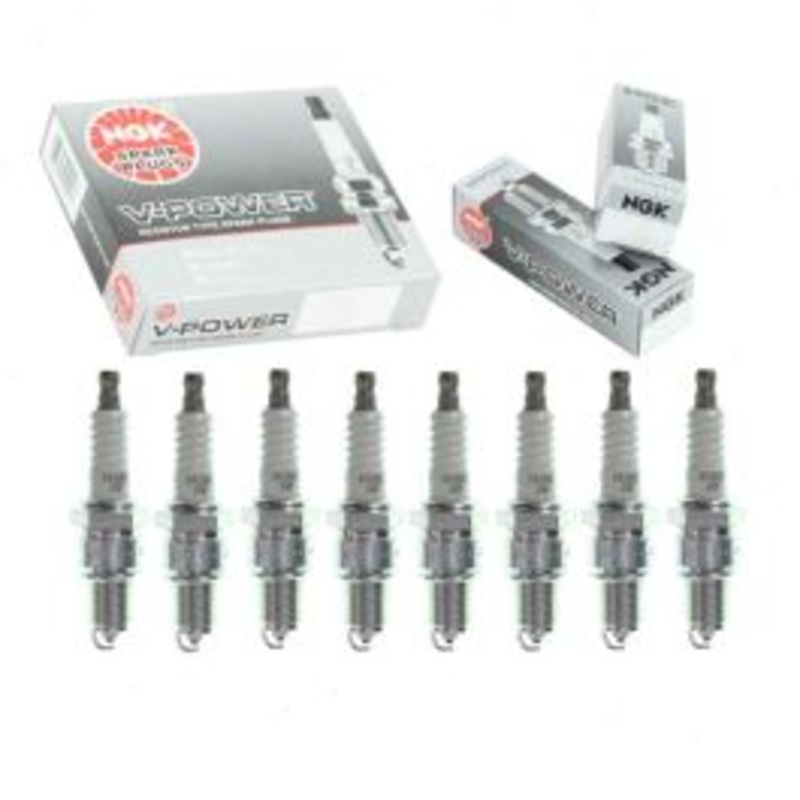 8 pc NGK V-Power Spark Plugs for 1968-1969 Chevrolet K30 Pickup 6.5L V8