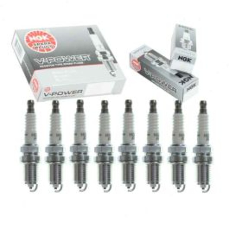 8 pc NGK V-Power Spark Plugs for 1992-1994 Dodge B150 5.2L V8