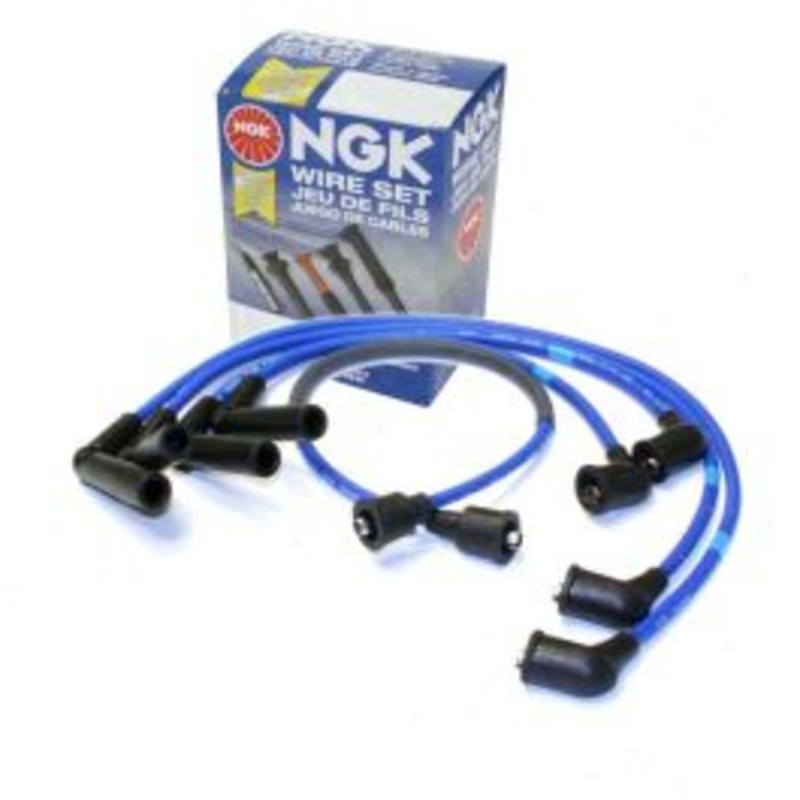NGK Spark Plug Wire Set for 1985-1987 Honda Prelude 2.0L L4