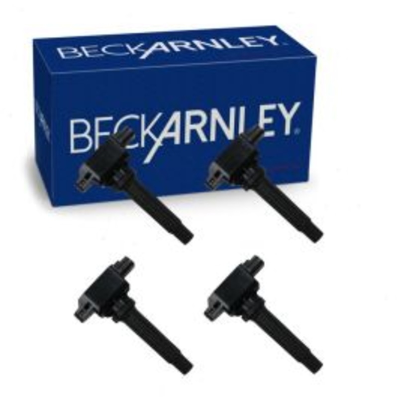 4 pc Beck/Arnley Direct Ignition Coils for 2016-2021 Mazda CX-3 2.0L L4