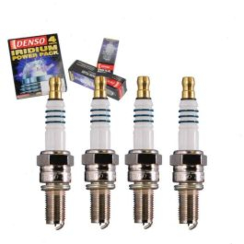 4 pc DENSO Iridium Power 5366 IU27A Spark Plugs
