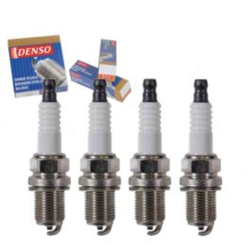 4 pc DENSO Standard Spark Plugs for 2001-2003 Isuzu Rodeo Sport 2.2L L4