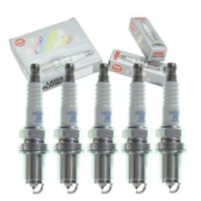 5 pc NGK Laser Platinum Spark Plugs for 1991 Audi 200 Quattro 2.2L L5
