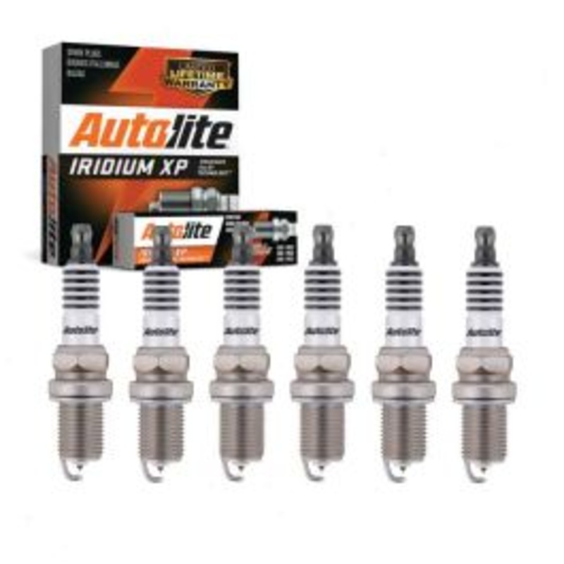 6 pc Autolite Iridium XP Spark Plug for 1995 Nissan Pickup 3.0L V6