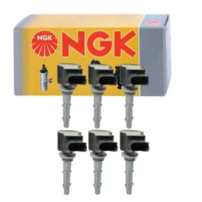 6 pc NGK Ignition Coils for 2006-2009 Mercedes-Benz C230 2.5L V6