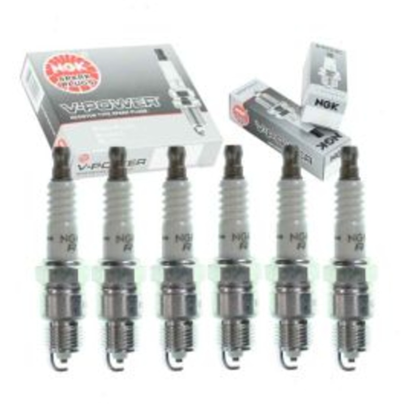 6 pc NGK V-Power Spark Plugs for 1978-1987 Oldsmobile Cutlass Salon 3.8L V6