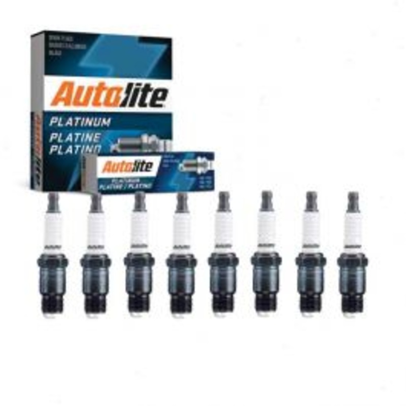 8 pc Autolite Platinum Spark Plug for 1972-1973 Pontiac Ventura 5.0L V8