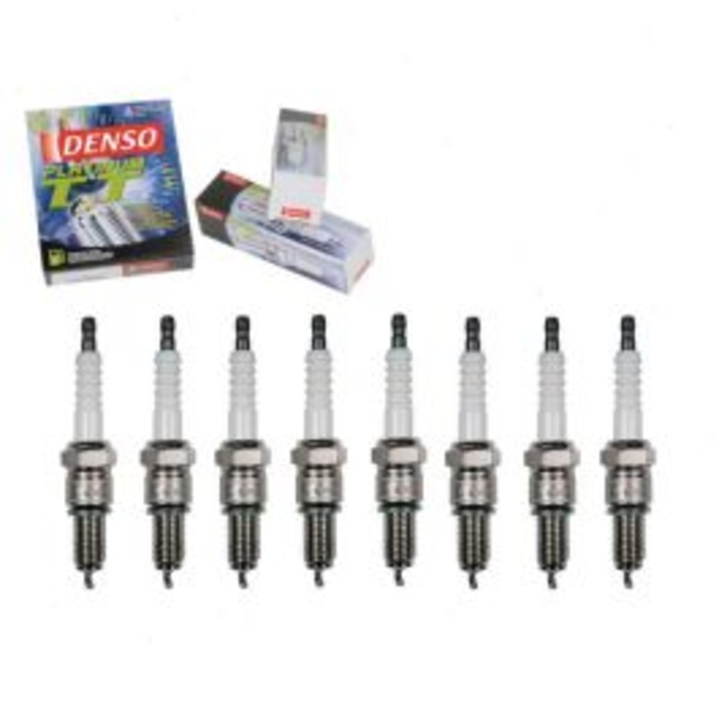 8 pc DENSO Platinum TT Spark Plugs for 1986-1987 Mercedes-Benz 560SEL 5.6L V8