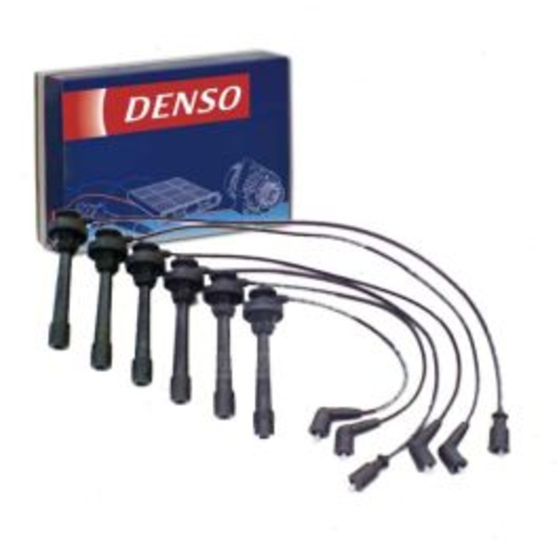 DENSO Spark Plug Wire Set for 2001-2002 Mitsubishi Montero 3.5L V6